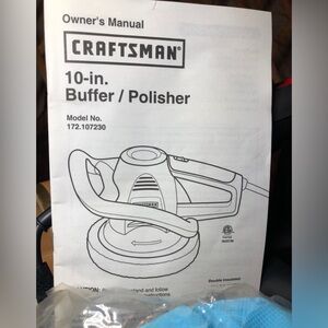 Craftsman Buffer Polisher